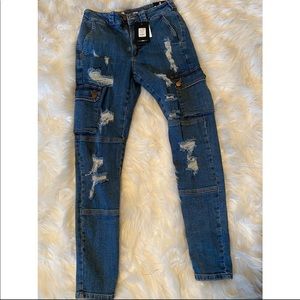 Fashion nova cargo jeans